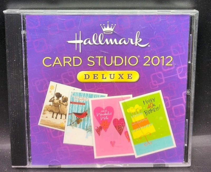 Hallmark Card Studio 2012 Deluxe DVD ROM B440