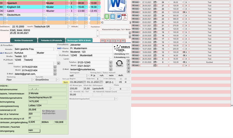 Tutoring Schools Language Schools Office Office Management Software Program gallery