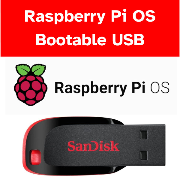 Raspberry Pi Desktop Bootable USB | Full Pi OS on Any PC | 16GB