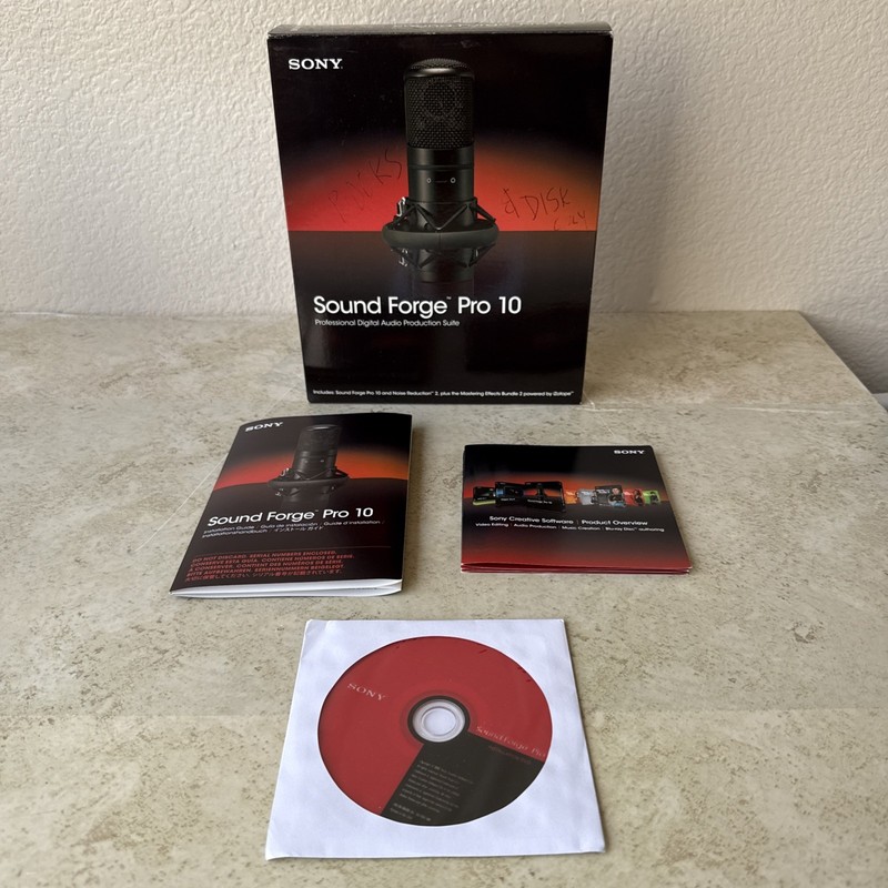 Sony Forge Pro 10 Professional Digital Audio Production Suite