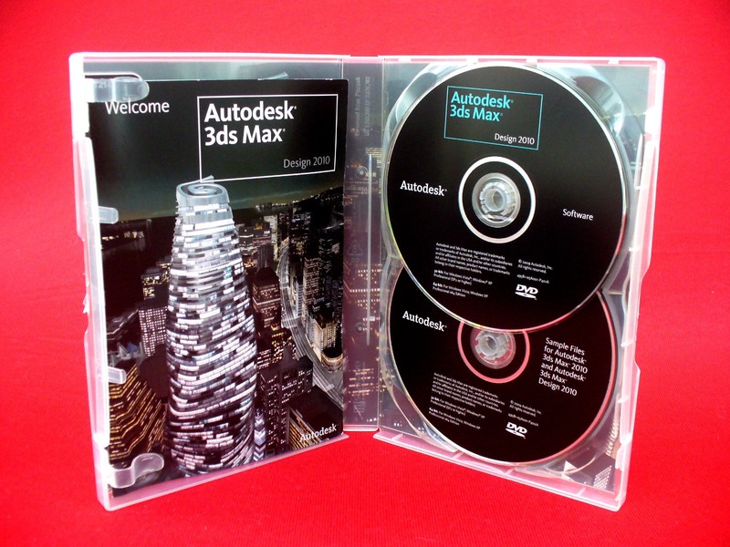 Autodesk 3ds Max – Design 2010 – DVD Software with Serial Number and Product Key