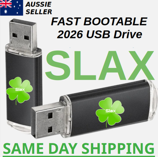 Slax Linux Latest Version Australian Shipping Bootable USB Flash Drive Fast