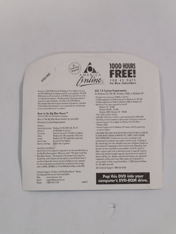 Buddy - AOL CD-ROM - General Mills - Full Length Movie - New gallery