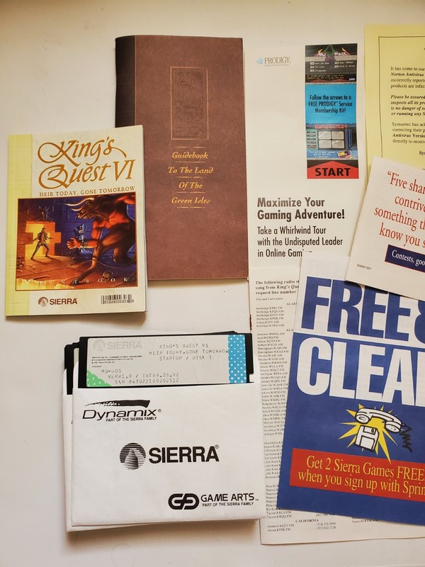 King's Quest VI: Heir Today, Gone Tomorrow 5.25 HD VGA & EGA MS-DOS PC Sierra gallery