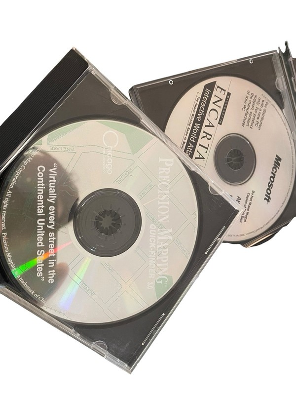 Lot Of Vintage DeLorme Mapping Software- Montana, Colorado, Wyoming, New Mexico gallery