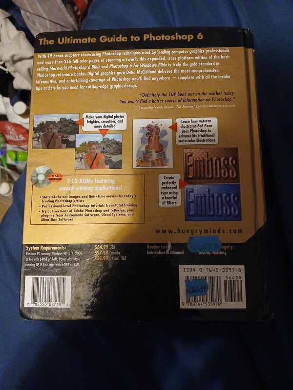 Photoshop 6 Bible Gold Edition Deke McKellen Two Bonus CDs gallery