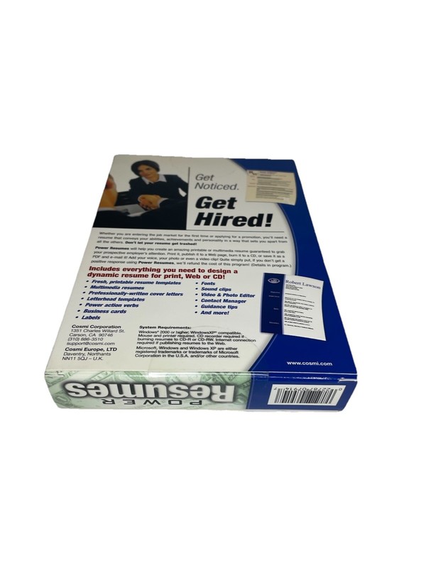 Power Resumes: Get hired or your money back (PC, 2004) gallery