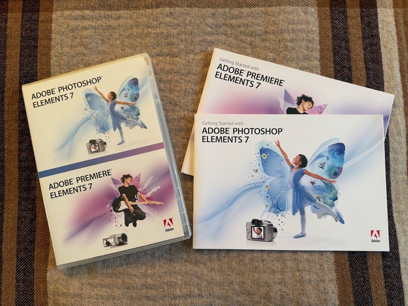 Adobe Photoshop Elements 7 & Premiere Elements 7 (Win XP, 7, Vista), S/N, Guides