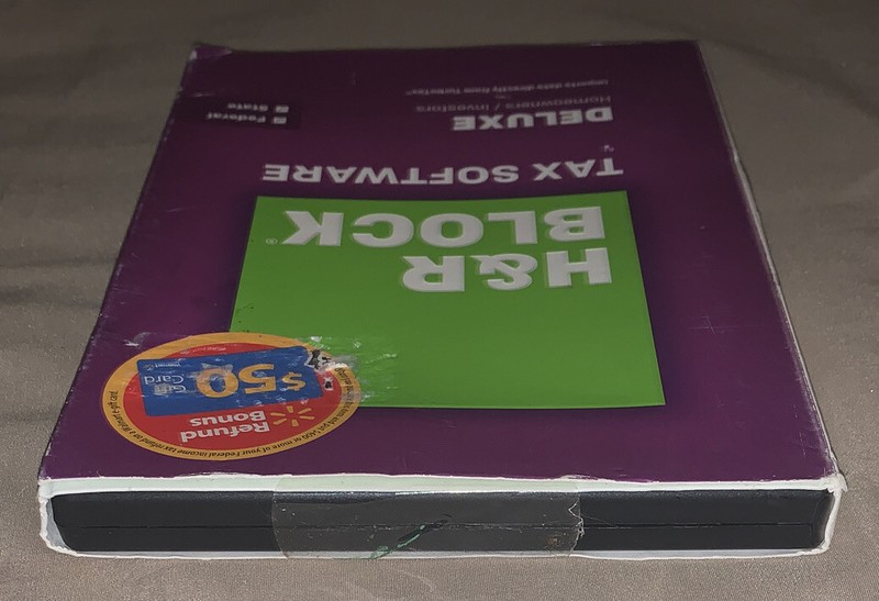 SEALED NEW H&R Block 2014 DELUXE Taxes Homeowner/Investor Federal+State tax CD gallery