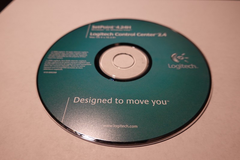 Logitech OEM CD SetPoint 4.24H for Windows and Control Center 2.4 for Mac OS