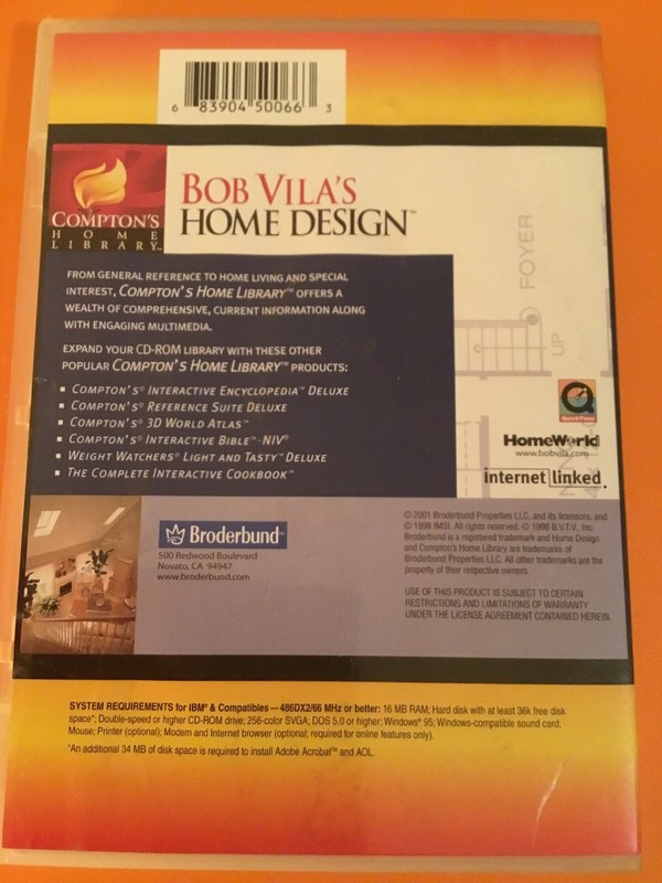 Bob Vila’s Home Design PC CD-ROM Lifestyle gallery