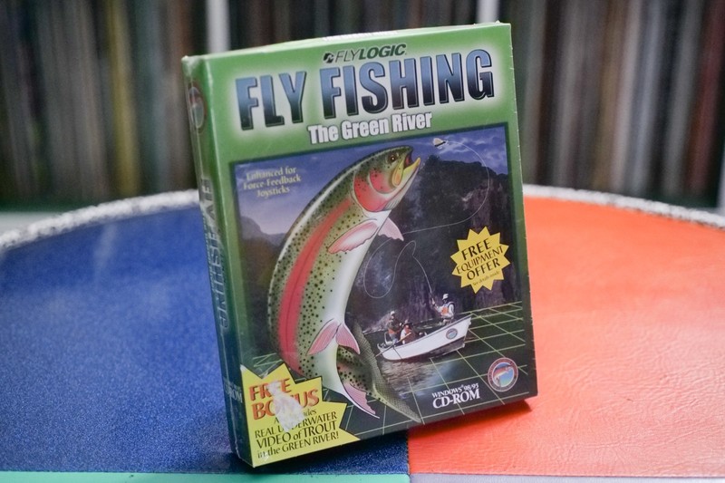 Big Box PC CD-ROM game Fly Fishing: The Green River by FlyLogic Win 98/95 NIB