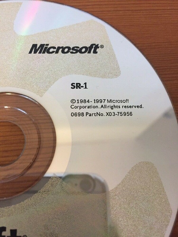 1997 Project 98 Management PC Software Disc CD Windows 95 NT Serial Number gallery