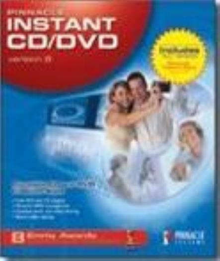 Pinnacle Instant CD/DVD 8 PC CD photo music video slideshows on disk movie tool
