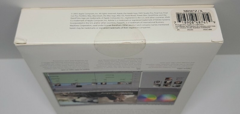 Vintage Apple Final Cut Express - Edit Like A Pro, Sealed. gallery