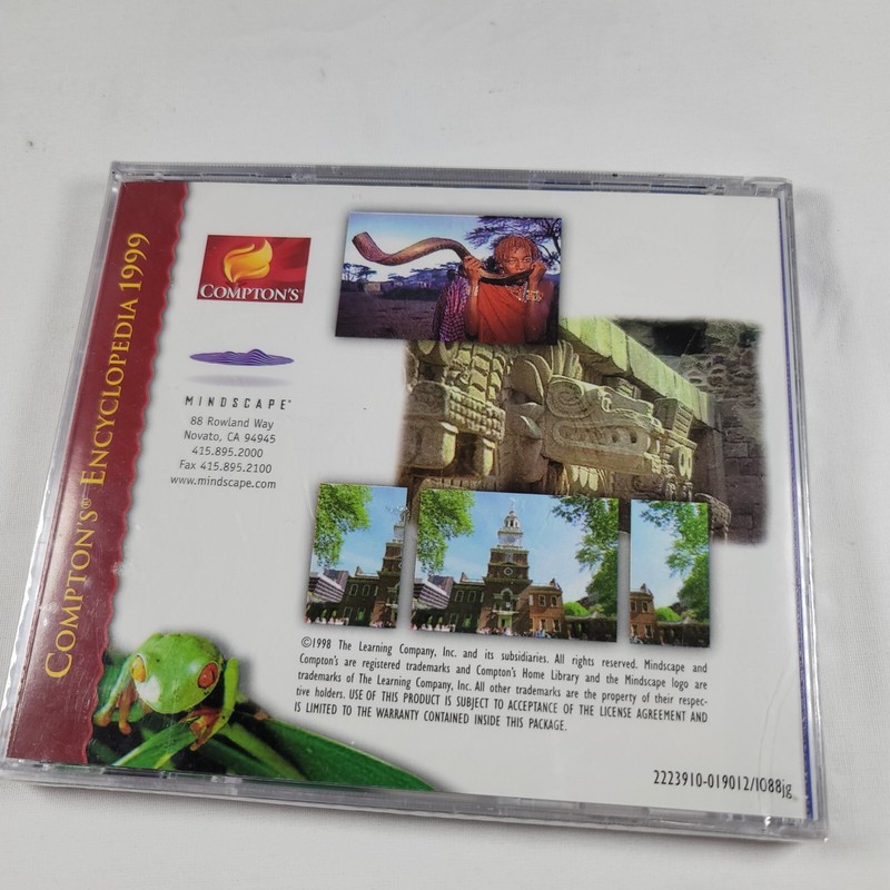 Compton 99 Encyclopedia Deluxe, PC, 2 - CD-ROM'S, Windows 95 / 98, Mindscape.29 gallery