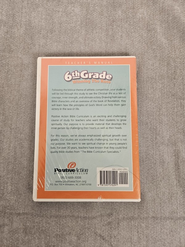 6th Grade Winning the Race CD-ROM Teacher Manual Christian Curriculum New gallery