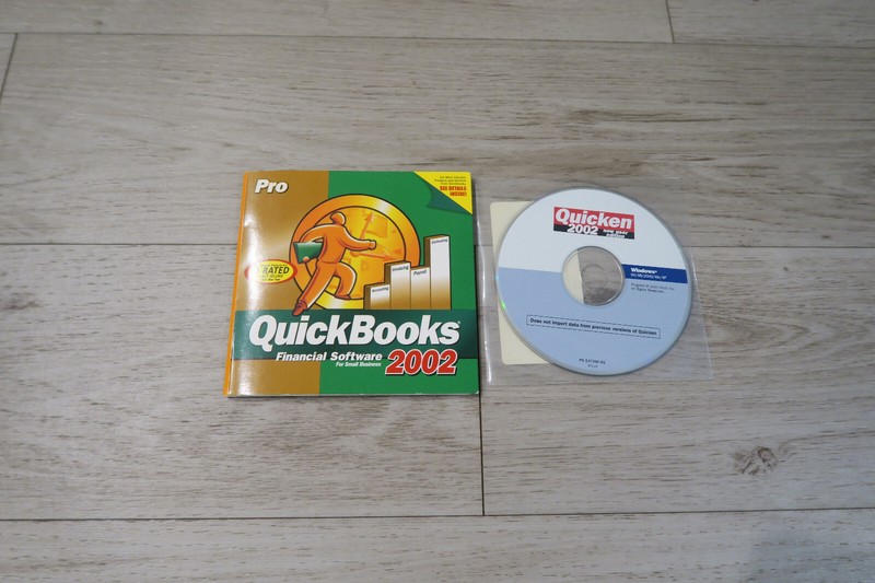2002 QuickBooks Pro for Small Business Intuit Software with Quicken 2002 gallery