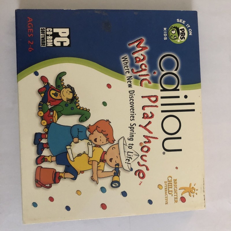 The Learning Company Caillou - Magic Playhouse