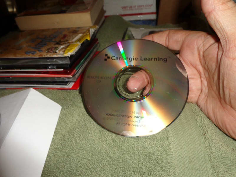 carnegie learning remote access cd untested,disc only in sleeve