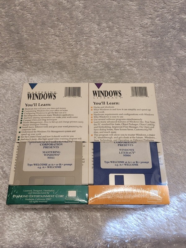 Windows Literacy And Mastering Windows For IBM VHS And Instructional Disc Sealed gallery