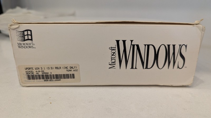 Microsoft Windows 3.1 complete, 3.5” Disks and all manuals gallery