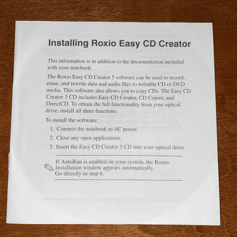 roxio Easy CD Creator 5.34 Basic Rev. B2 2003 gallery