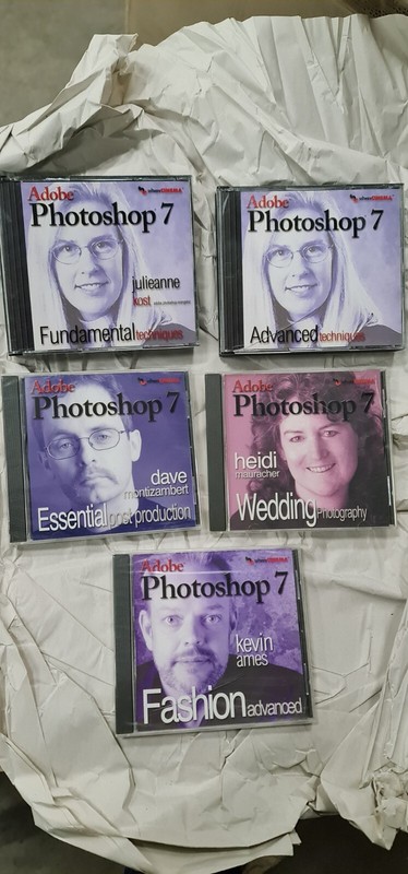 Adobe 7.0 Photoshop – Mixed CD Learning packages