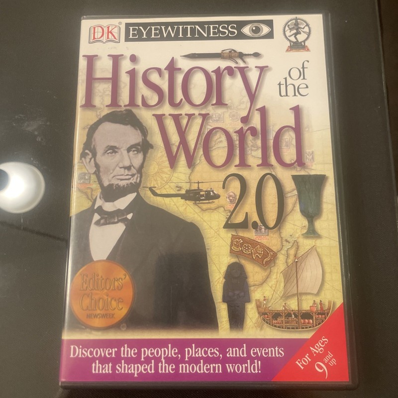 DK History of the World 2.0, for ages 9 and up, Interactive Learning