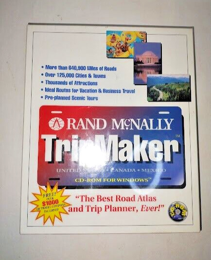 RAND MCNALLY TRIPMAKER NEW