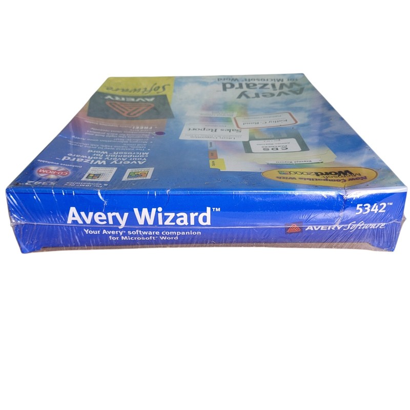 Avery Wizard Software CD-ROM 5342 For Microsoft Word Windows 95 98 Word 2000 gallery