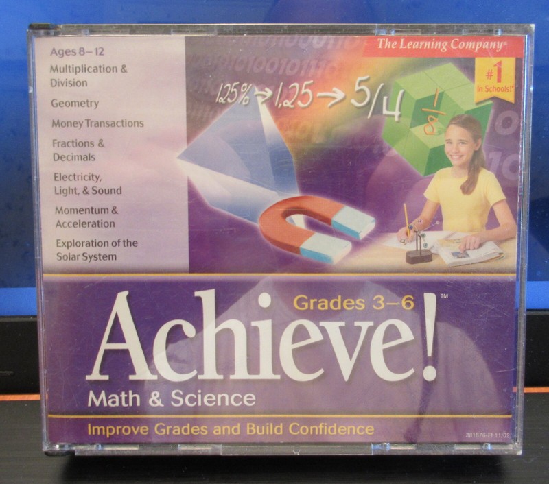 ACHIEVE Grades 3-6 “Math & Science” – Windows Systems