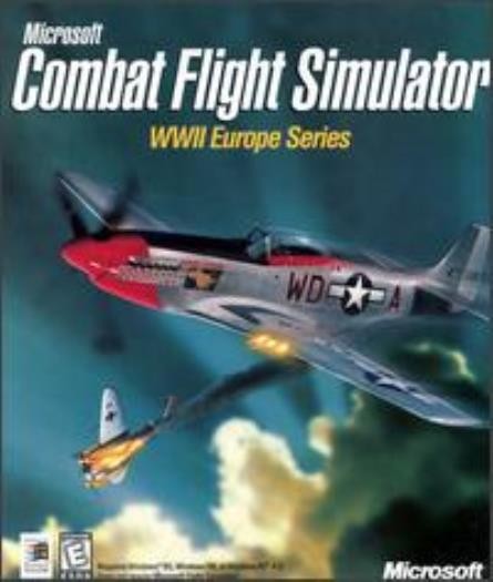 MS Combat Flight Simulator 1 WWII Europe Series PC CD fighter pilot plane game!
