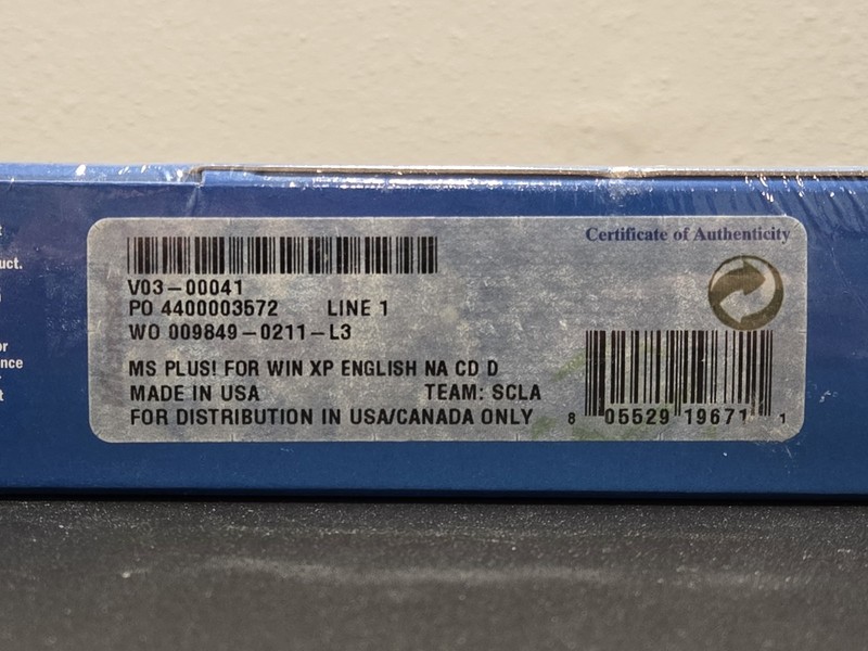 Microsoft Plus! Digital Media Edition XP Sealed Microsoft Company Store gallery