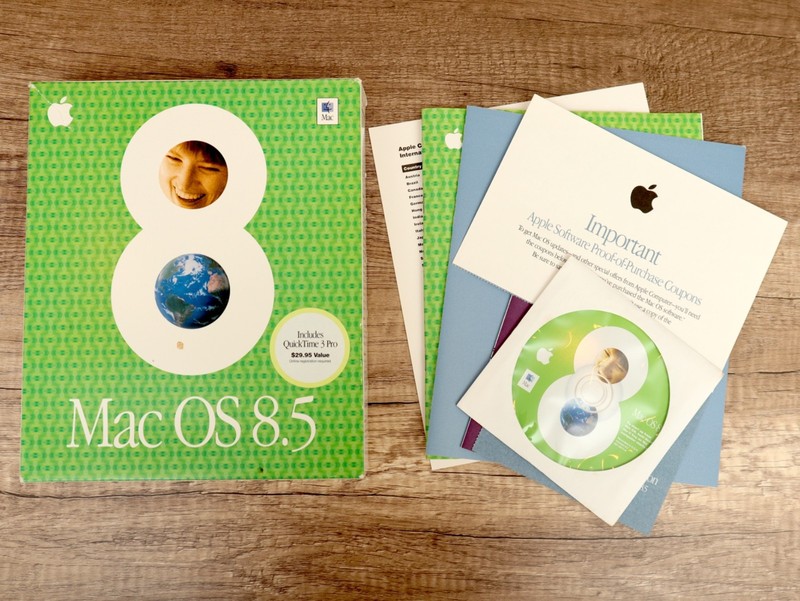 Apple Mac OS 8.5 Operating System - Retail Big Box CD-ROM with Manuals gallery