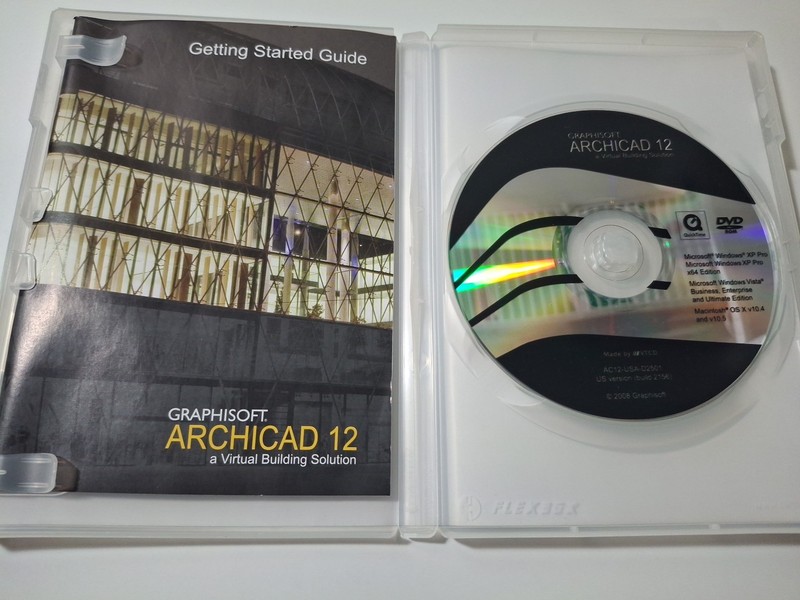 Archicad 12 DVD with Getting Started and Reference Guide gallery