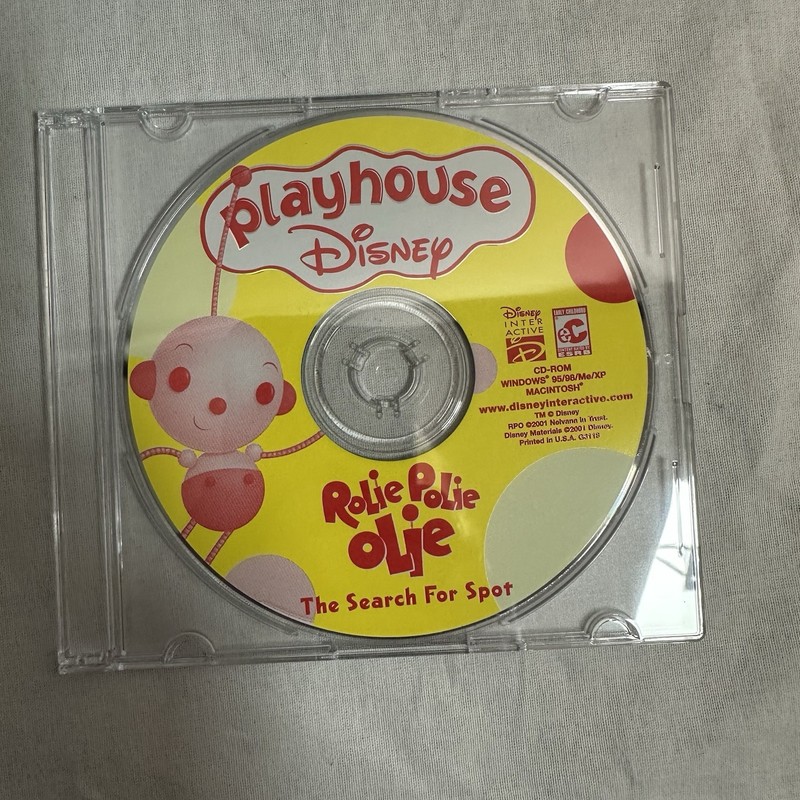 Rolie Polie Olie: The Search For Spot – Disney 2001 Win 95/98/Me/XP/Macintosh