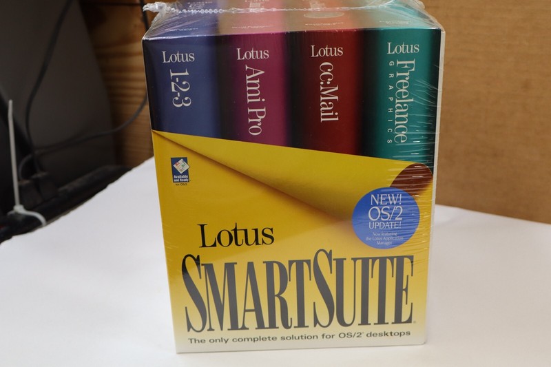 Lotus SmartSuite OS/2 CD NEW SEALED Vintage for IBM 1.1