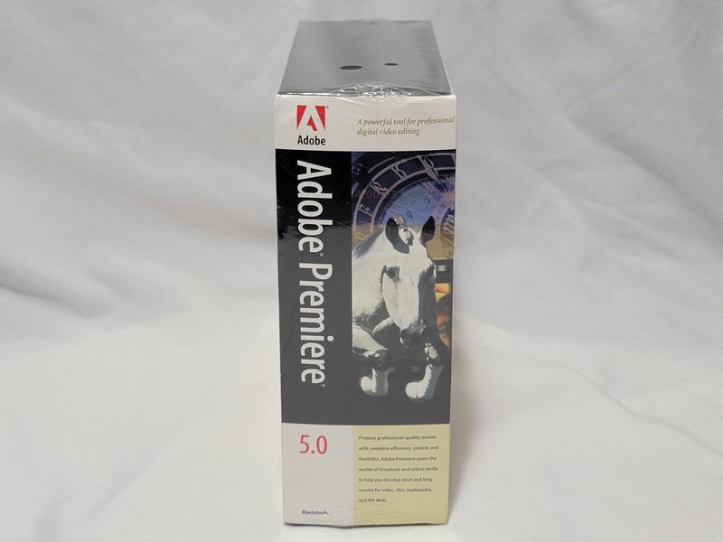 NEW Adobe Premiere 5.0 / 5.1 Mac Big Box Full Version SEALED premier Macintosh gallery