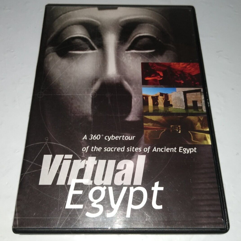 Virtual Egypt CD ROM- cybertour of the sacred sights of ancient Egypt 2002