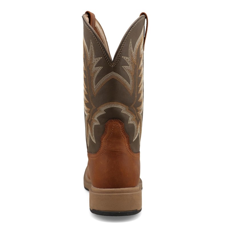 Twisted X Mens 11 Ultralite X Boot Wide Square Toe Ultralite X Tawny Brown gallery