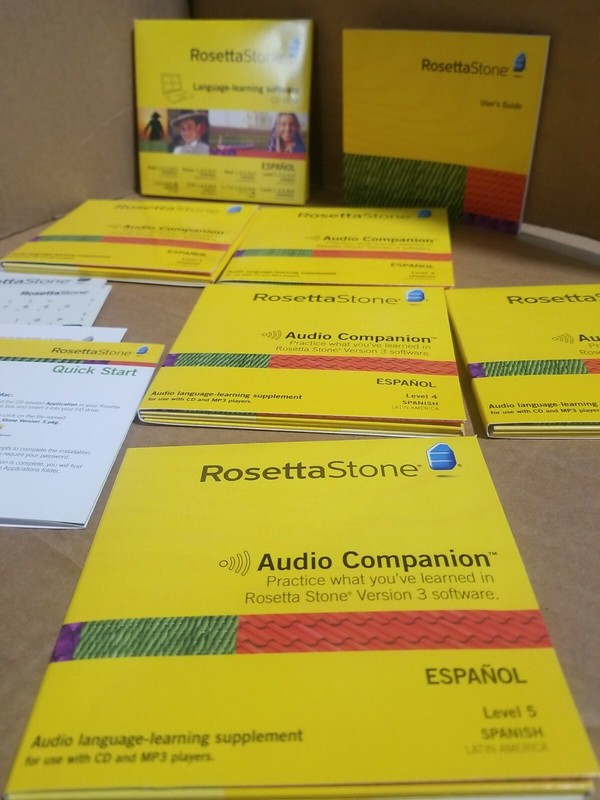 Rosetta Stone 3 Spanish (Latin America) Level 1,2,3,4 & 5 for PC, Mac gallery