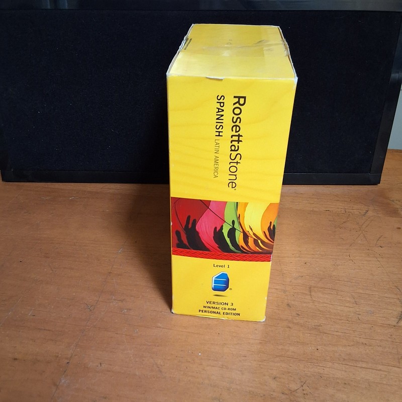 Rosetta Stone Espanol Spanish Latin America Level 1 Version 3 Headphones CDS VG gallery