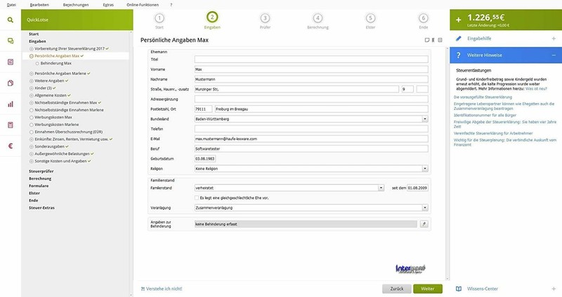 Lexware QuickSteuer Deluxe 2022 Vollversion Box, CD Handbuch Steuerjahr 2021 NEU gallery