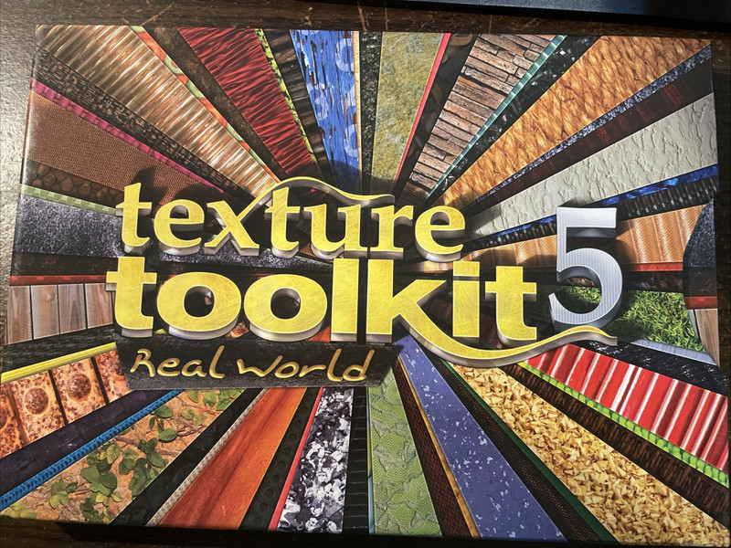 Digital Juice Rare Texture Tool Kit Real World 5 Collection w/ Case