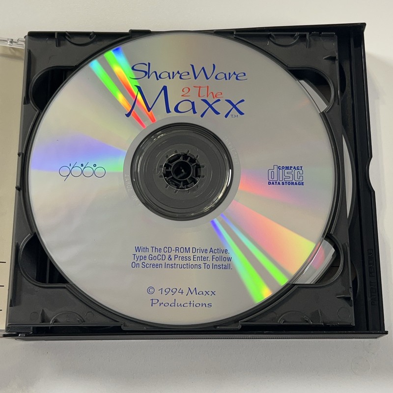 Shareware 2 The Maxx 6-Disc PC CD Set 1994 PC Games Sights Sounds Swimsuits DOS gallery