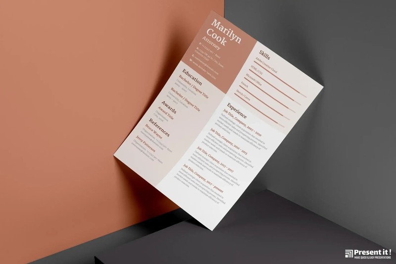 Bella Resume CV Template gallery