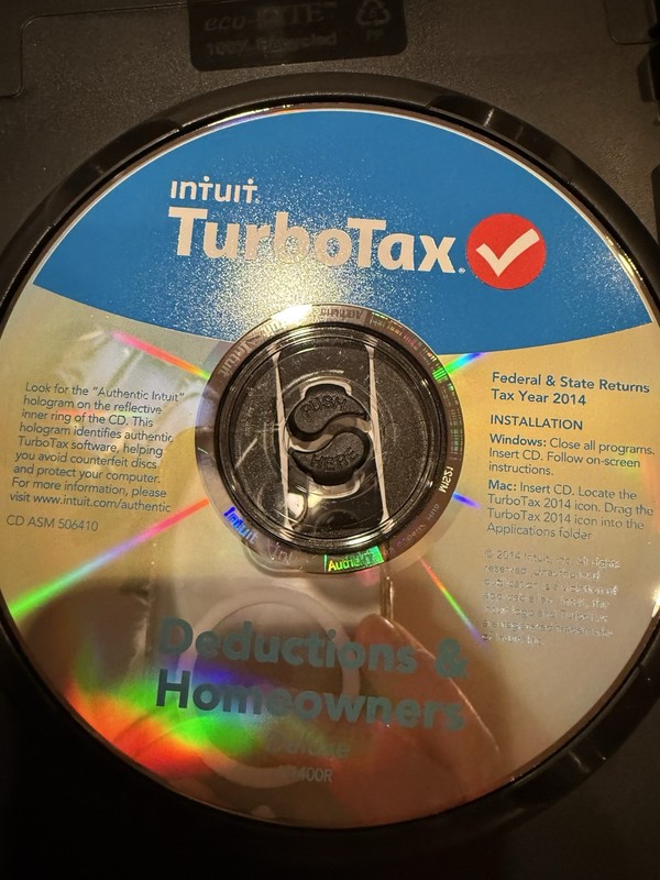 2014 TurboTax Deductions & Homeowners Federal and E file returns plus State gallery