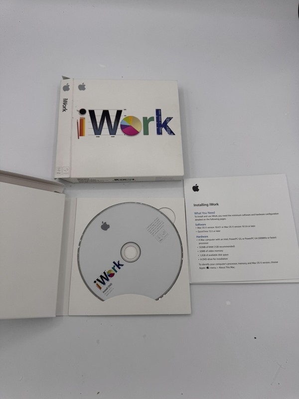 Apple iWork ’09 (Retail) (1 User/s) – Full Version for Dated Mac