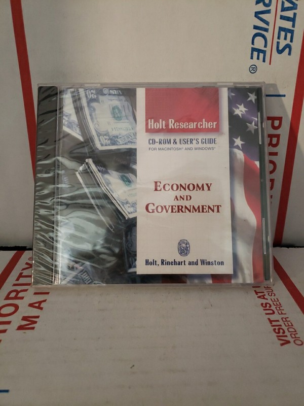 Civics in Practice Principles of Government and Economics Holt CD-ROM ~ Shelf137